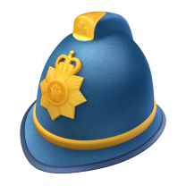 Casco Policía de Londres en SimCity BuildIt