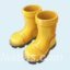 Herramienta de batalla: Botas amarillas, en SimCity BuildIt