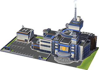 Distrito policial en SimCity BuildIt