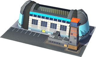 Hangar de dirigibles en SimCity BuildIt