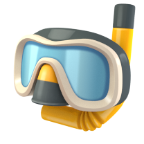 Gafas de buceo en SimCity BuildIt