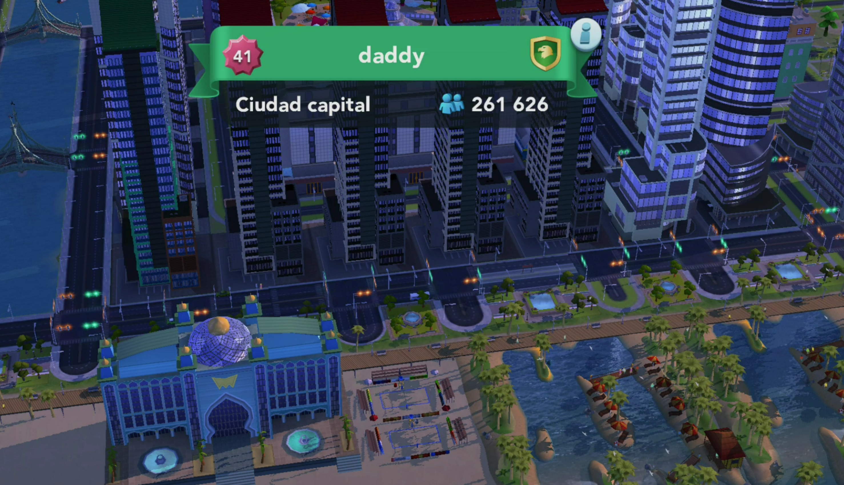 Secondary city Daddy (Aldea City)