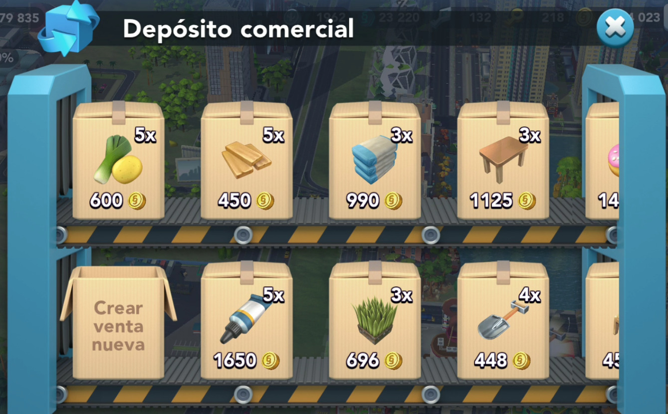 Advanced Trick: Placement of items in trade depot