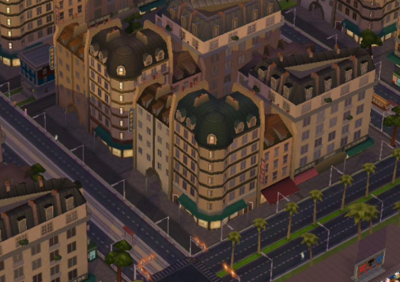 Edificios de París de Simcity BuildIt