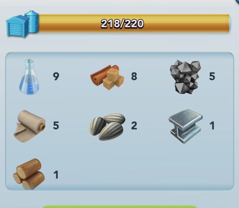 Basic Trick: Don't go shopping at the market with less than 5 slots in your storage.