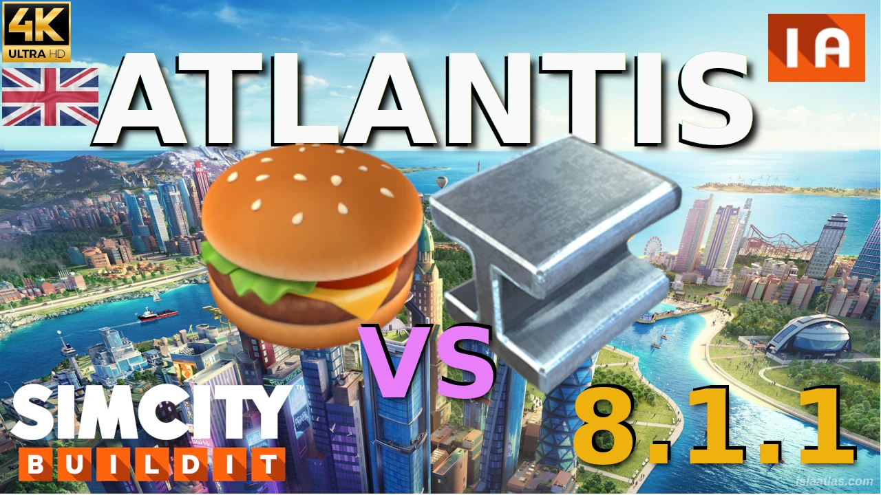 8.1.1: Product comparison: metal versus hamburger, in SimCity BuildIt