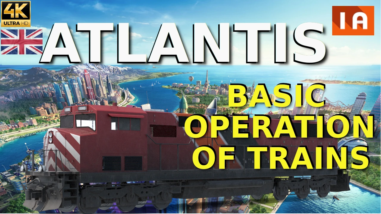 Basic operation of TRAINS in SimCity BuildIt